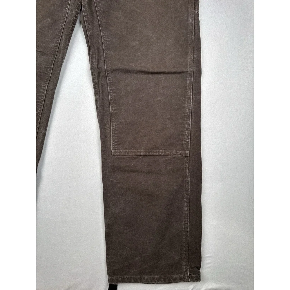 Carhartt B136 DKB Double Knee Carpenter Work Pants Chocolate Brown 36x36